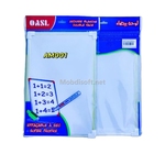 ARDOISE MAGIC BLANC  ALUMINIUM DOUBLE FACE  B/B OASL AM-001 