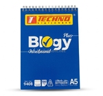 BLOC NOTE SPIRAL  A5 BLOGY PLUS 50F  LIGNE 70G TECHNO...