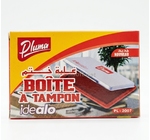 BOITE A TAMPON ROUGE PLUMA PL-2007 