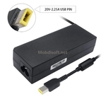 CHARGEUR LAPTOP LENOVO 20V2.25A USB 1828 