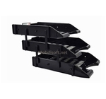 CORBEILLE A COURRIER PLASTIQUE3 ETAGERE GOLDEN 19009 