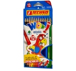 CRAYON COULEUR BT12LONG  EFFACABLE WOW TECHNO 5399 