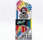 CRAYON  COULEUR BT12LONG GM  EFFACABLE YAPAP YA12605  