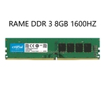 DDR3 8GO DESKTOP 1600MHZ 