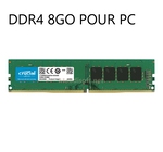 DDR4 8GO POUR PC 