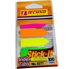 INDEX ADHESIVES  COULEUR TECHNO FORME FLECHE 5277 