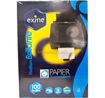 PAPIER  AUTOCOLLANT A4  BRILLANTE   100F EXINE IB53 112 