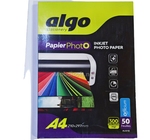 PAPIER PHOTO A4 300G D/F 50F ALGO  AL5512   