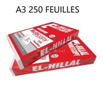 Ramette papier A3 HILLAL 250F  