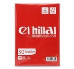 Ramette papier A4 80g  ELHILAL  50F bt50 pcs 