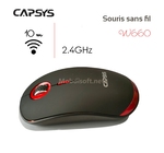 SOURIS Sans Fil  WIRELESS 2.4GHZ 10M CAPSYS W660 
