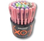 STYLO BILLE 1.0MM 06COUL GLOW  XO  PRESENTOIR HAUSER 8285 