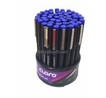 STYLO BILLE CLARO BLACK JET N/B  PRES 50PC CL-3581/CL-3582 