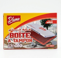 BOITE A TAMPON ROUGE PLUMA PL-2007 