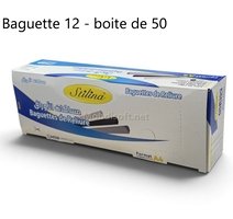 Baguette à relier en plastique N° 12  STILINA 12012 BT50 