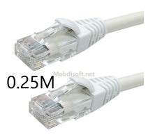 CABLE PATCH RESEAU CAT6 0.25M 