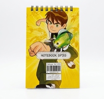 CARNET NOTEBOOK  SPIRAL 9X13CM SP35 TADJ PAP  80P 