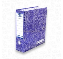 CLASSEUR  CHRONO A LEVIER EN CARTON MARBE FABS  345001 
