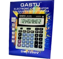 Calculatrice DE BUREAU 12 CHIFFRES QASTU DM-1200V 