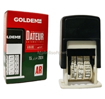DATEUR AUTOMATIQUE  ARABE GOLDEN FEATHER 40004 