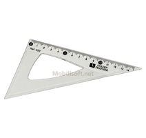 EQUERRE PVC ECOLIER GF REF.GF-320/8843-5 BT25 