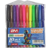 FEUTRE DE 12 COULEUR 2M mm-509 