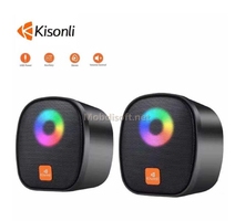 HAUTE PARLEUR KISONLI  X11 Kisonli X11 USB Speaker RGB est une...