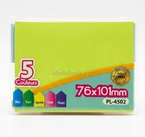 MEMO PAD (post it) 76X101 CUL PLUMA 76*101 PLUMA PL-4502 