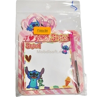 MEMO PAD (post it) COULEUR  FANTAISIE +STYLO/MM252 