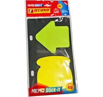 NOTES  ADHESIF MEMO TECHNO 8153 