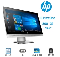 PC BUREAU HP 800/G2/ I3-6100 /4G/240G/500G G.DVD 18.5