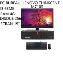 PC BUREAU  LENOVO THINKCENT I3/4G/256G  M710S /SFF/6G - /19