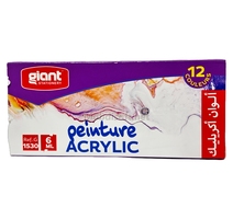 PEINTURE ACRYLIQUE TUBE12 6ML GIANT G-1530  