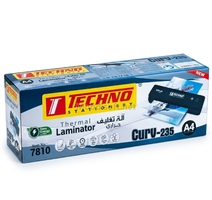 PLASTIFIEUSE A4 CURV-235 NOIR TECHNO 7810