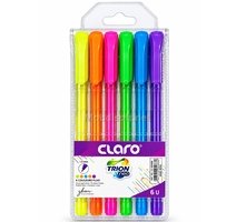 POCHETTE 6 STYLOS NEO CLARO TRION CL-5068 BT20 
