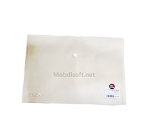 POCHETTE ENVELOPPE BOUTON A4 TRANS  YAPAP Y906 