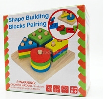 PUZZLE SHAPE BUILDING BLOCKS PAIRING REF 22243