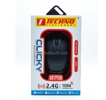 SOURIS S/F  WERLESS CLICKY  MULTI COUL  TECHNO 8719 