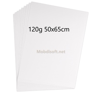 feuille Papier dessin A2 50x65 120g 50f 